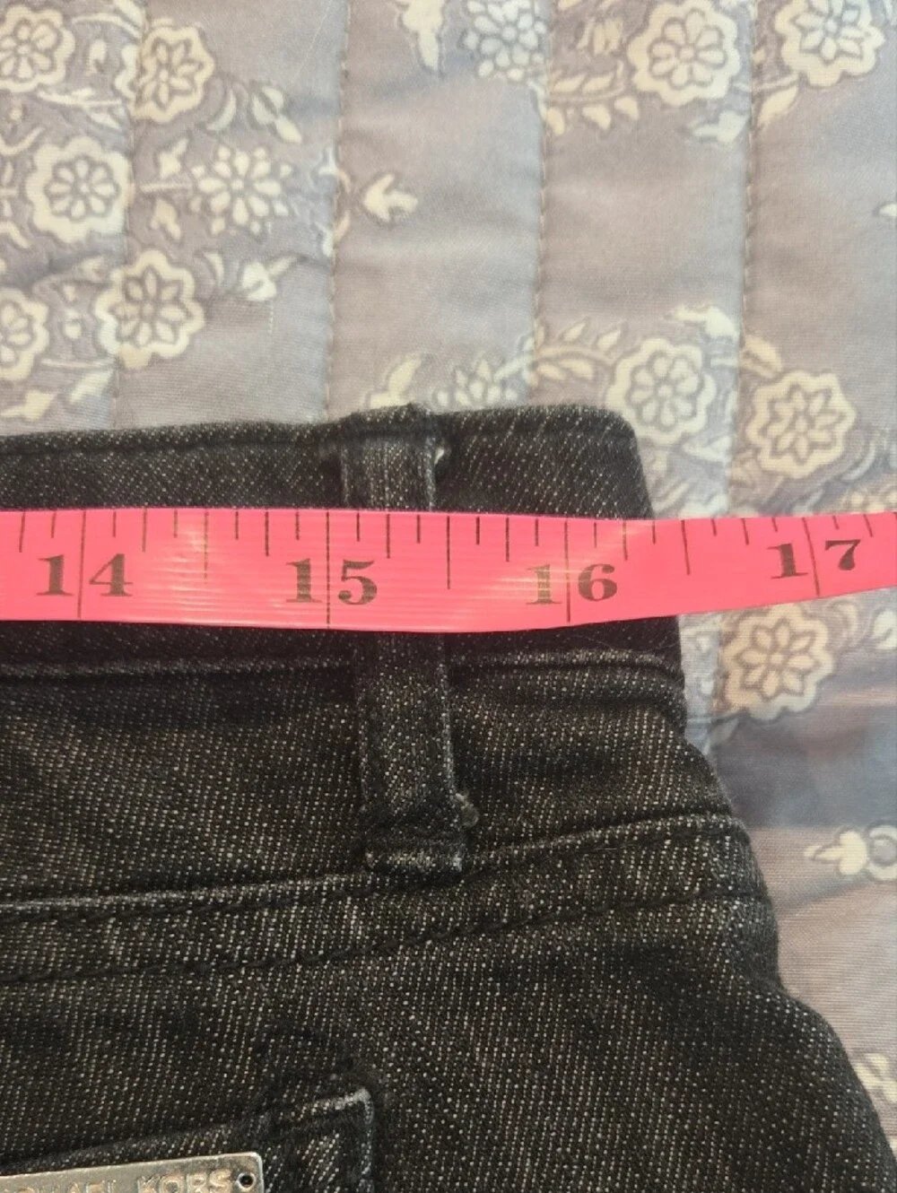 Michael Kors Women's Skinny Jeans in Black Wash